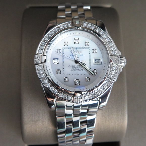 BREITLING COCKPIT Diamond Ladies Watch - Picture 2 of 15